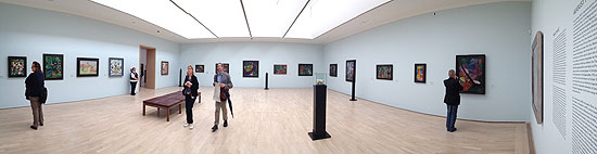 Das Neue Lenbachhaus - Raumansichten DER BLAUE REITER (©Fotos: Martin Schmitz)